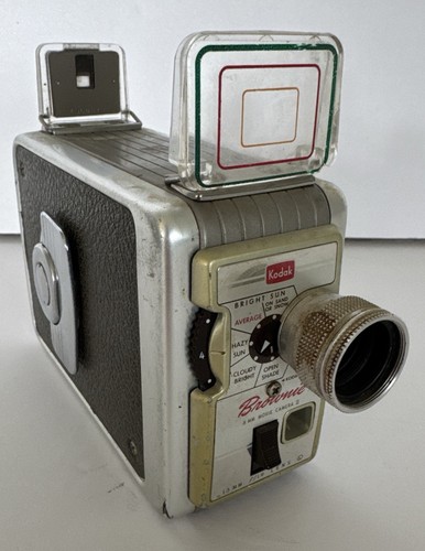 Brownie 8mm Movie Camera II Eastman Kodak Co Motor Runs USA Vintage 1940’s - Picture 18 of 18