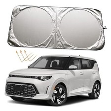XHRING Windshield Sun Shade for Kia K5 2021-2026 Soul 2010-2025 Sportage 1995