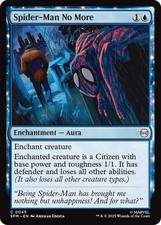 Spider-Man No More 45 C Marvel's Spider-Man Magic: The Gathering Foil NM/M