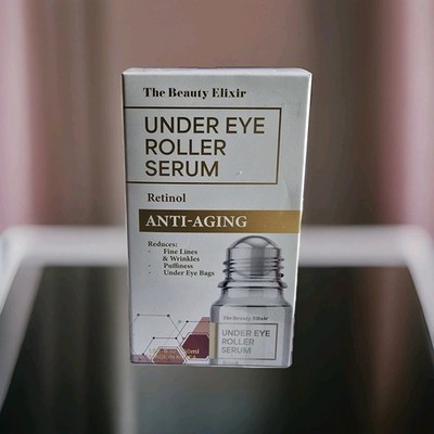 The Beauty Elixir Retinol Under Eye Roller Serum Anti-Aging Made in Korea 50ml
