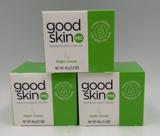 3X GoodSkin MD Night Cream, FULL SIZE 1.7 oz Brand New