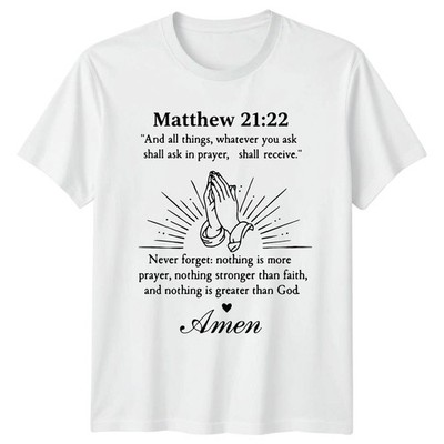 And All Things Whatever You T-Shirt Bibelverse Geburtstag Geschenk für Sie und Ihn