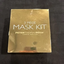 Peter Thomas Roth 3 Mask Kit 24k Gold Rose Stem Cell Pumpkin Enzyme NEW 1.7 Oz
