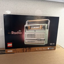 Lego ICONS 10334 Retro Suitcase Radio - New