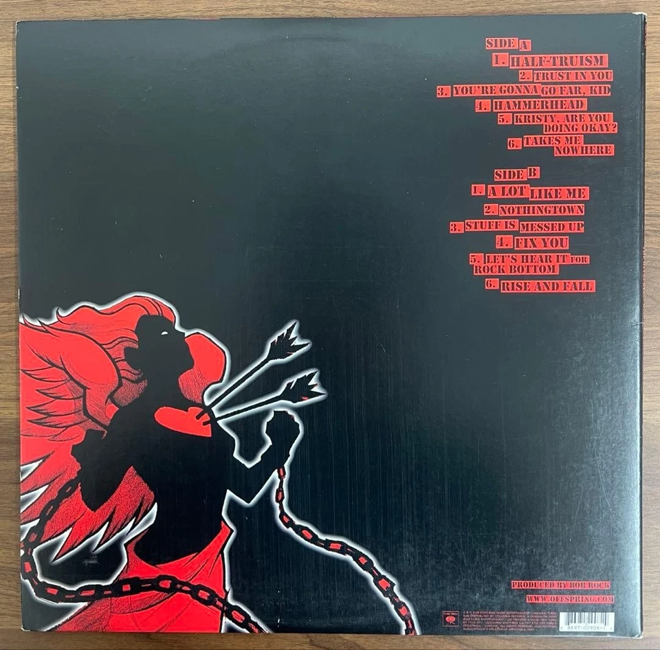 The Offspring Rise And Fall Rage And Grace 180g LP Punk Rock Used - Image 4 of 4