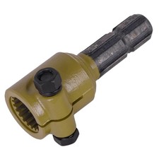 PTO Adapter Male Female 20 Inner Spline 1.75" 6 Outer Spline 1 3/8" Length 178mm