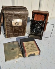 Antique Contessa-Nettel Tropical Plate Camera. Germany, Circa 1920