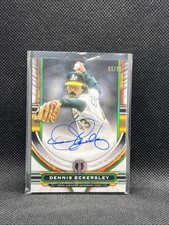 Dennis Eckersley Autograph 2023 Topps Tribute #85/99 Emerald
