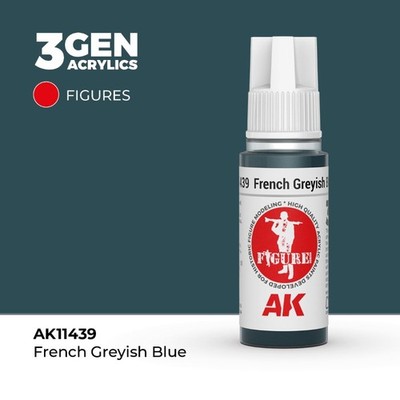 AK Interactive: FIGURE Paints   Acrylic Model Color Paint - Singles 40 Colors