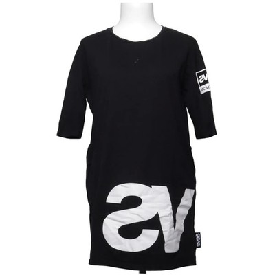 Svea, Kleid, Größe: S, model: kiara dress, Schwarz/Weiß, Baumwolle, Print #brb