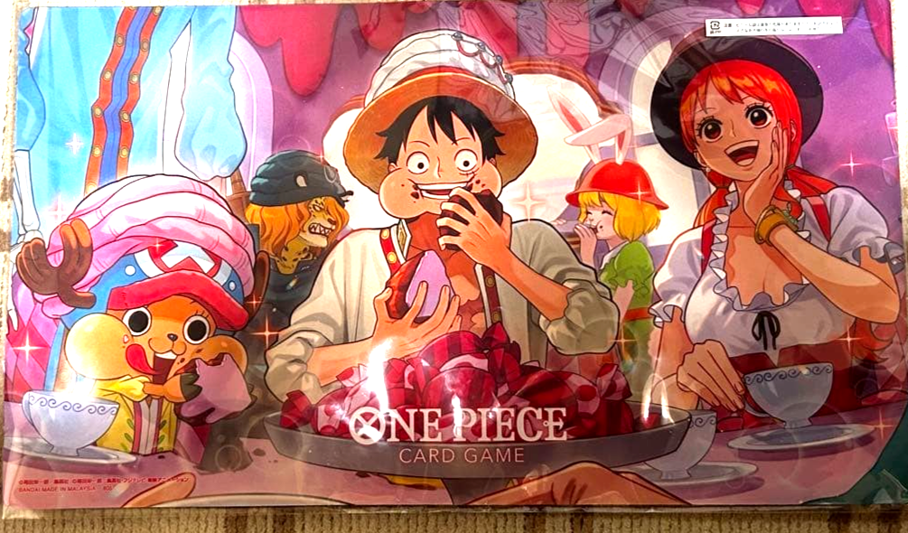 One Piece Nami Playmat Officia lWhole Cake Island Arc Playmat BCG