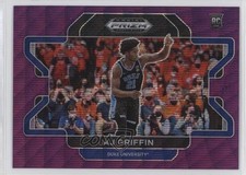 2022-23 Panini Prizm Draft Picks Purple Wave Variation AJ Griffin #56 0a9a