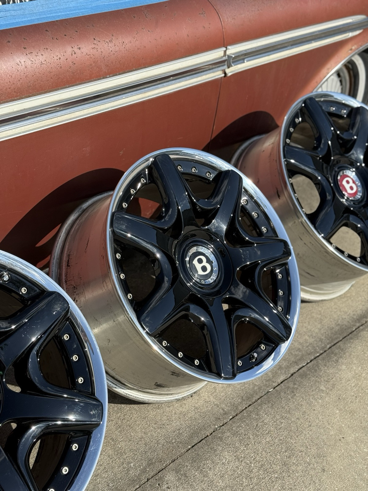 Factory Bentley Continental Mulliner GT Forged Wheels 20” 5x112
