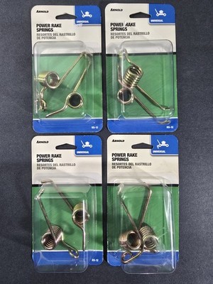 Arnold Universal RS-12 Power Rake Springs - 4 Packs Of 2 (8 Total)