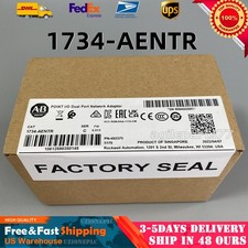 Allen-Bradley 1734-AENTR Point I/O Dual Port Adaptor Module Sealed US Free Tax