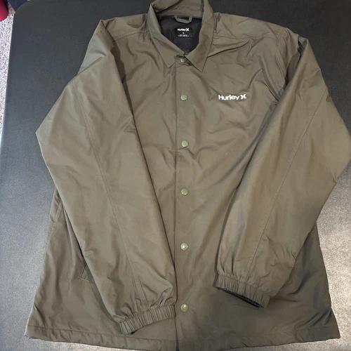 Giacca a maniche lunghe Hurley Siege Coaches kaki cargo taglia large