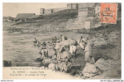 AYAP11-0762-MOROCCO - KASBAH-TADLA - Right Bank - Barley Washing