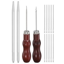 Doll Hair Rooting Holders Tool 0.8mm Rerooting Knitting Needles Silver
