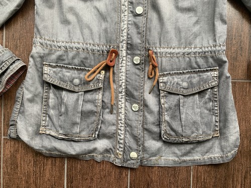 Khujo Damen Parka Jeans Mantel Jacke Gr. XL (40) Fashion Girl Neuwertig - Bild 6 von 12