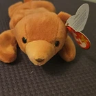 Ty Beanie Babies Cubbie Bear Plush Beanbag w/ Heart Tag Vintage 1993