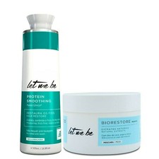 Let Me Be Keratin ProSalon Protein Smoothing 1 Step 500ML Biorestore Mask 250ml
