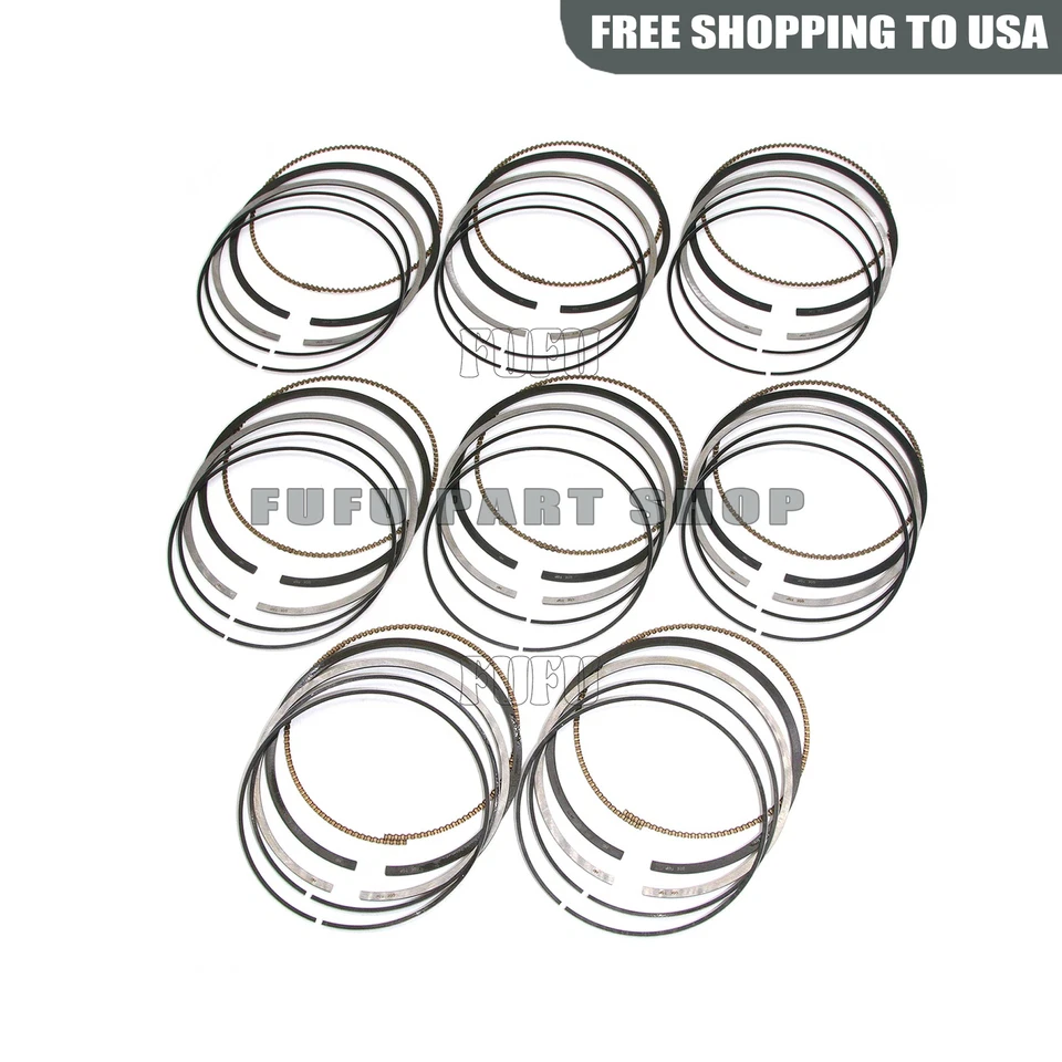 8x Conjunto de Anéis de Pistão Φ92mm STD Para BMW 540i 740iL E38 E39 Range Rover 4.4 M62B44 - Imagem 3 de 4