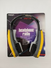 Alaron Rhapsody Outsider AM/FM Headphone Radio RY-1343 W/ Original Package Card