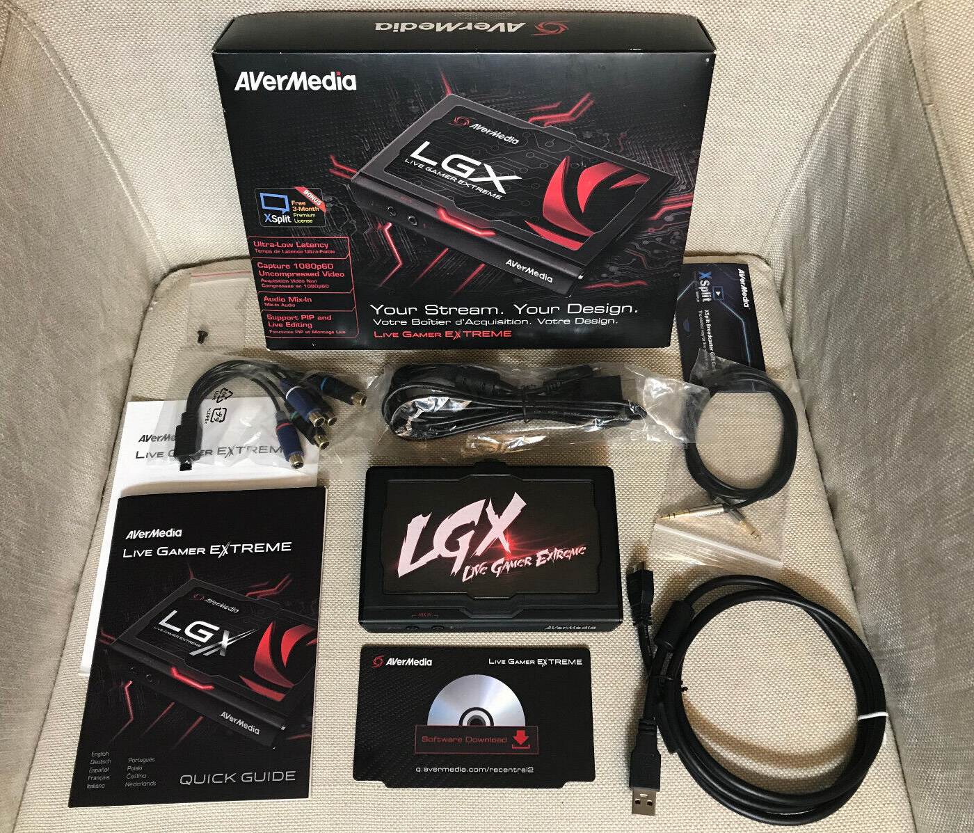 AVerMedia LGX Live Gamer Extreme GC550 Capture Card - (CiB) | eBay