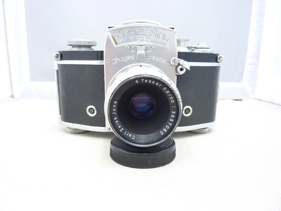 Fotoapparat Exakta Varex VX mit Objektiv Carl Zeiss Jena Tessar 1:2,8 f=50mm -  - Bild 2 von 4