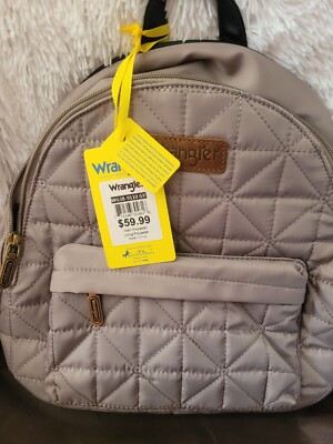 Montana West × Wrangler Backpack Purse for Women Quilted  display picture 3