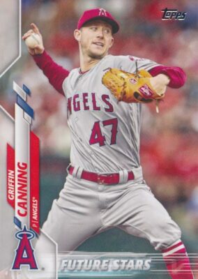 2020 Topps #447 GRIFFIN CANNING - Los Angeles Angels