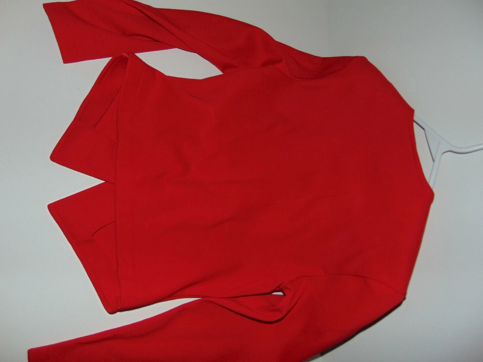 UNDERCOVER MODA INTL VS Tuta elettrica in maglia rossa Taglia S