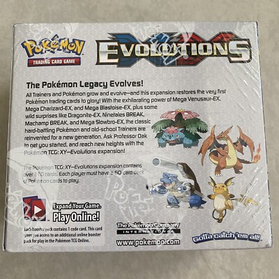 Pokémon TCG XY Evolutions Booster Box (Pack of 36) for sale online