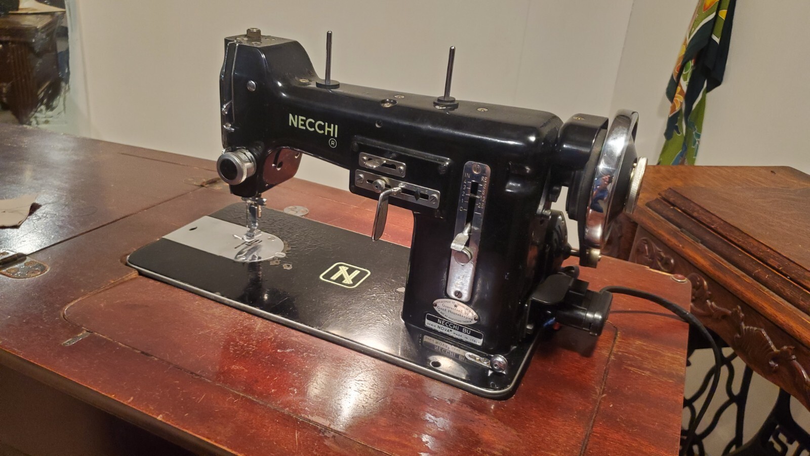 Necchi BU Nova Sewing Machine *Serviced (Medium duty for quilting/denim