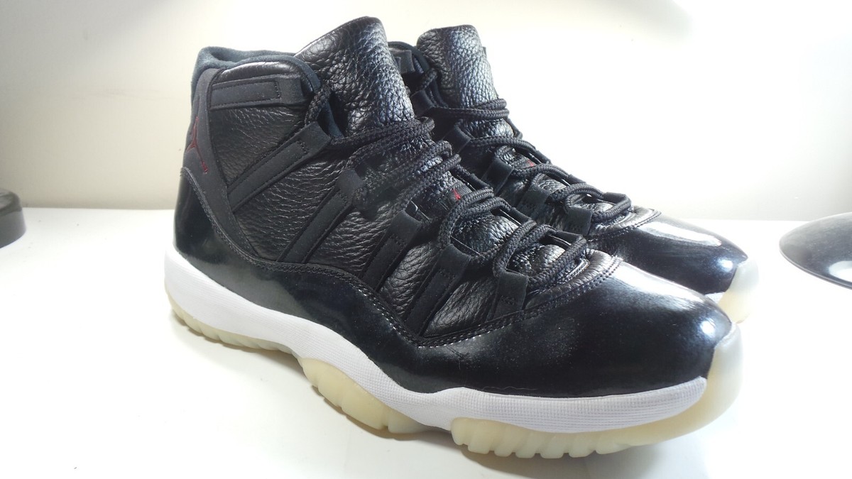 Nike Air Jordan Retro 11 OG Sneakers 378037-002 2015 Black US 10.5 - Preowned 20de4a4fe6f1b02ca48a62feed7d67  main image 3