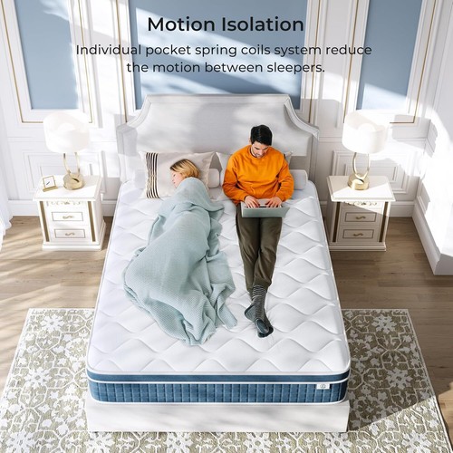 9''-12'' Memory Foam Hybrid Mattress in a Box - Twin, Twin XL, Full, Queen Size - Picture 208 of 232