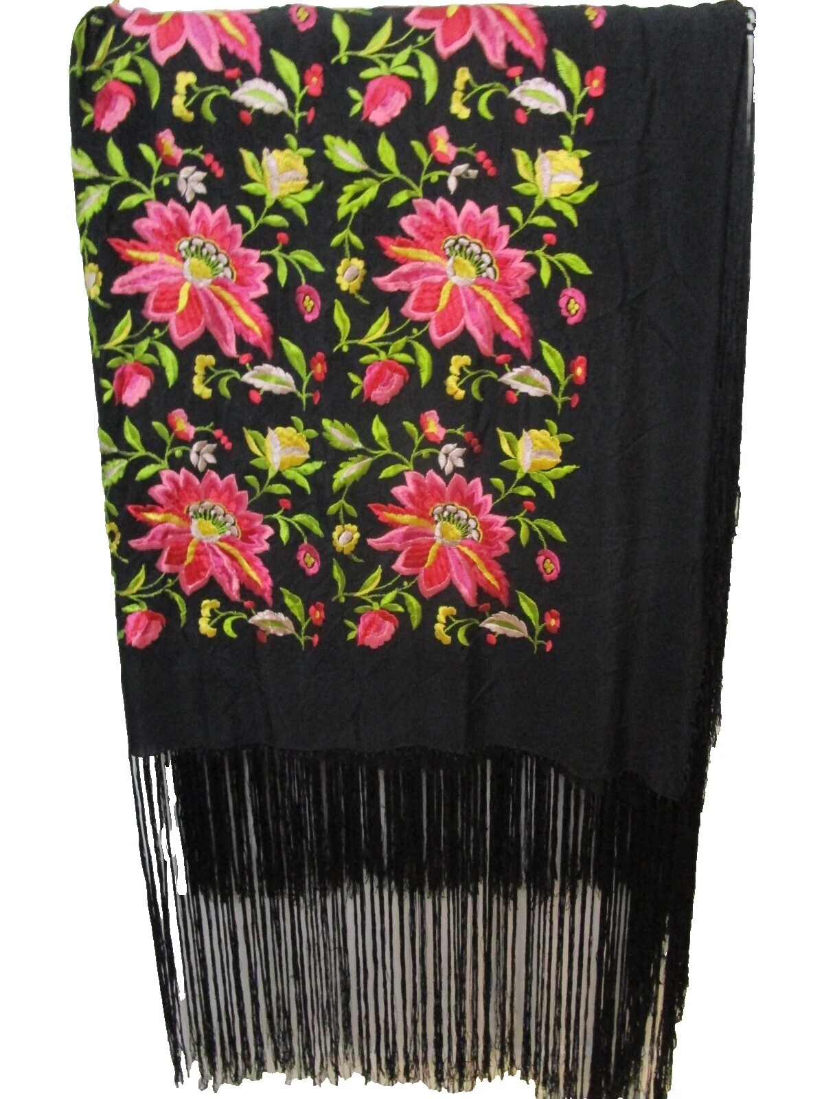 Aleta 100% Seda Bufandas y estolas Vintage