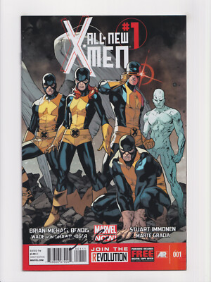 All-New X-Men #1 Marvel Comics 2013 Stuart Immonen Cover Signed VF/NM