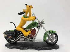 Disney Pluto Motorcycle Ruff Roadster Fun on the Open Road Collection NIB