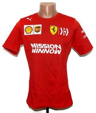 SCUDERIA FERRARI RACING TEAM 2021 FORMULA 1 F1 SHIRT LECLERC ERA S ADULT