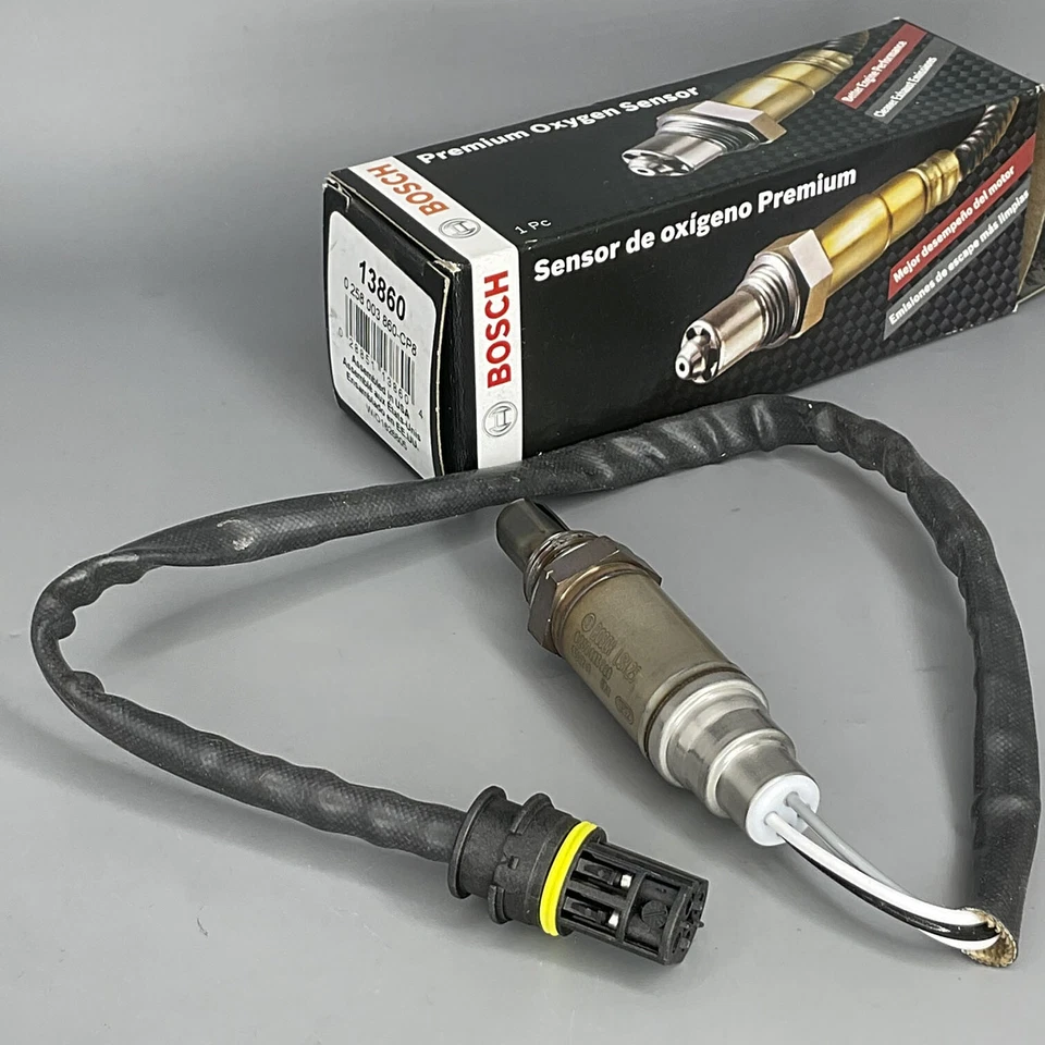 SENSOR DE OXÍGENO BOSCH GENUINO LAMBDA 13860 para Mercedes-Benz E320 1997 3,2 L Foto 3 de 4