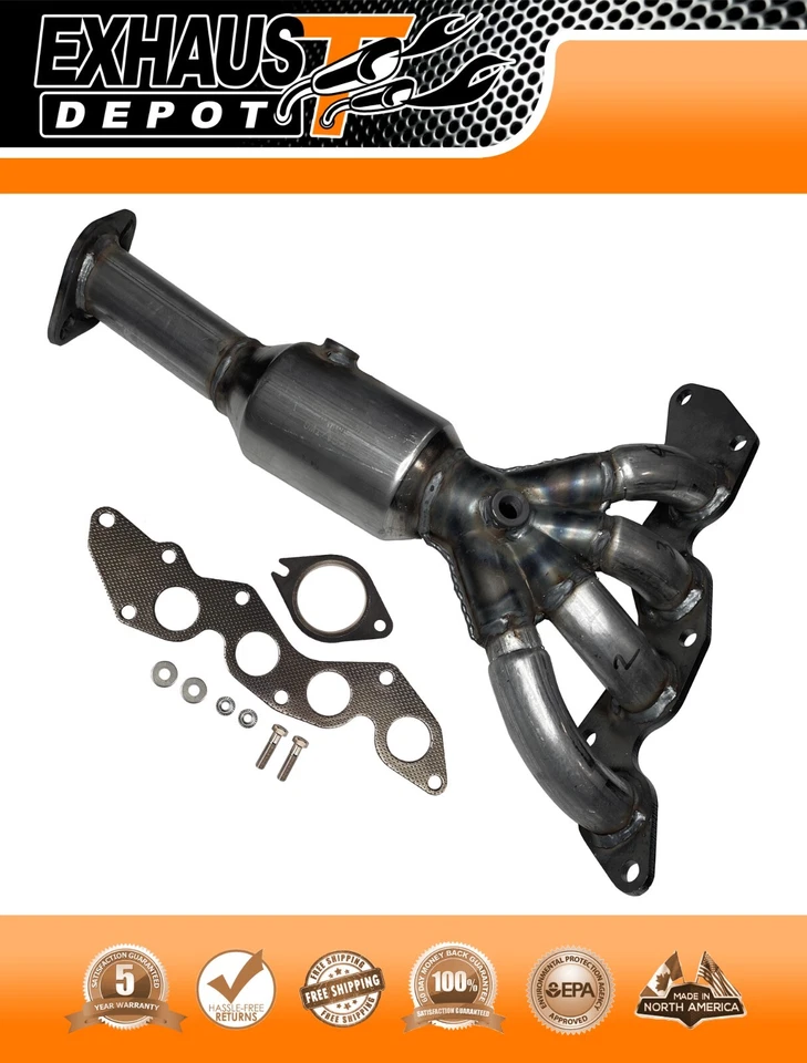 歧管催化转换器适用于福特 Fusion 2.3L 2006 - 2009 年银行 1  — 第 3/4 张图片