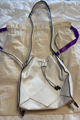 Botkier Coco Rocha x Botkier London Drawstring Bag White (pearl)