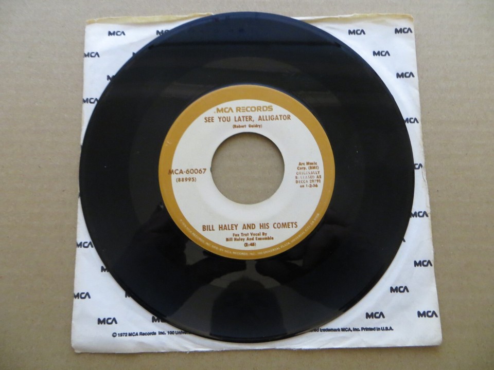 Bill Haley & His Comets Shake Rattle And Roll MCA 60067 7" Single