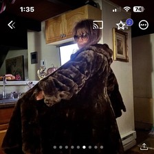 Seeing Is Believing This Coat Is ..sheared Mink. Faux 4 Inches Thick