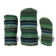 Evergreen Barrel woven fabric Sunfish Golf Club Headcover choose size