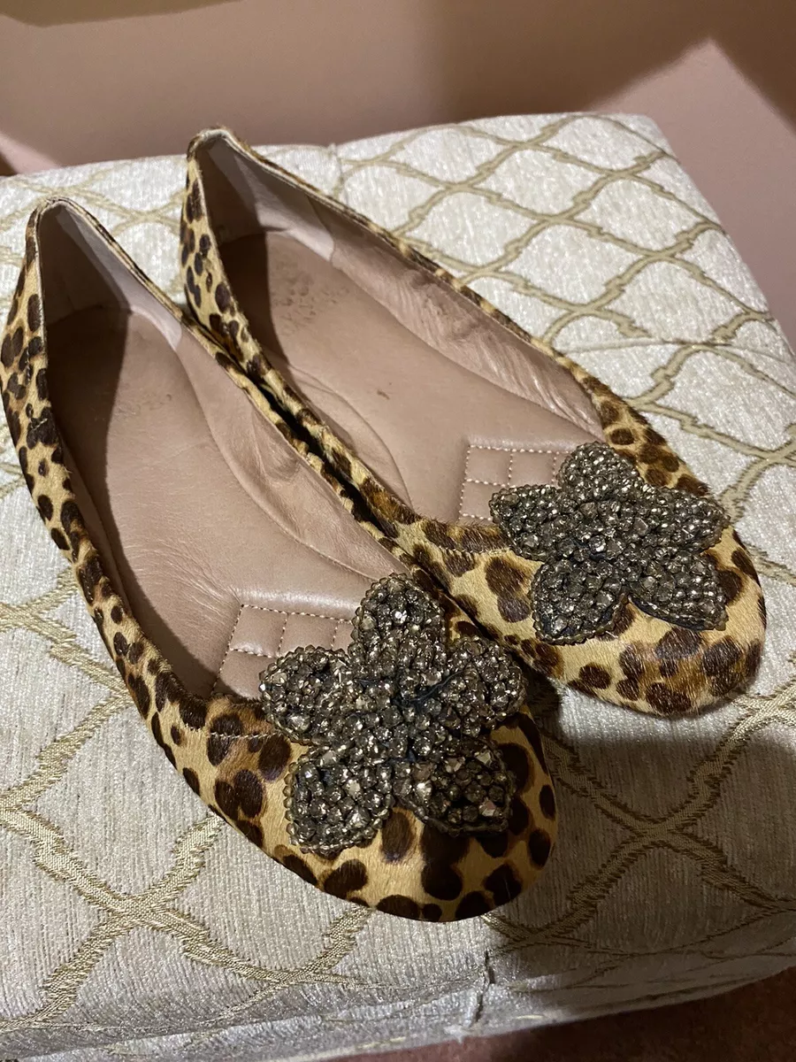Vince camuto leopard best sale flats