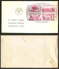 Scott#778a-d-A254a 3rd International Philatelic