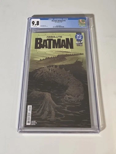 Absolute Batman #12 CGC 9.8 Graded Cover A 1st Print Nick Dragotta Killer Croc