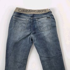 Calvin Klein Jeggings 9 Inch Rise Skinny Jeans Youth Girls Sz Large 12/14 